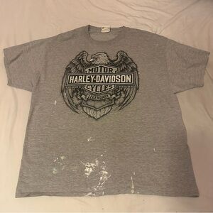 Harley-Davidson Gray Men's T-Shirt